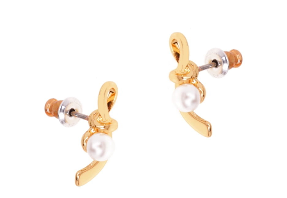 Kolczyki sztyfty z perełką (P8656AU)