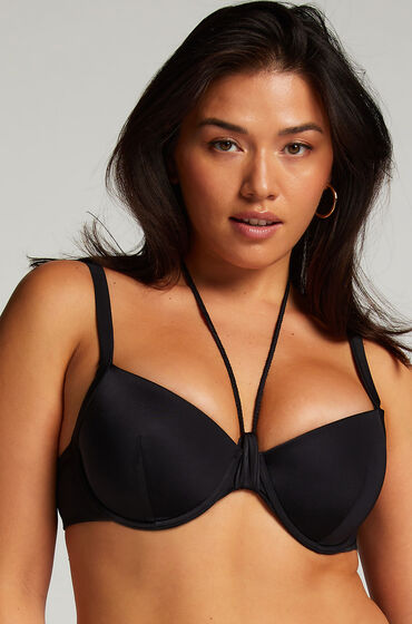Hunkemöller Usztywniona góra od bikini z fiszbinami Luxe Czarny