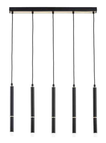 Desto lampa wisząca 5xG9 czarna 63232