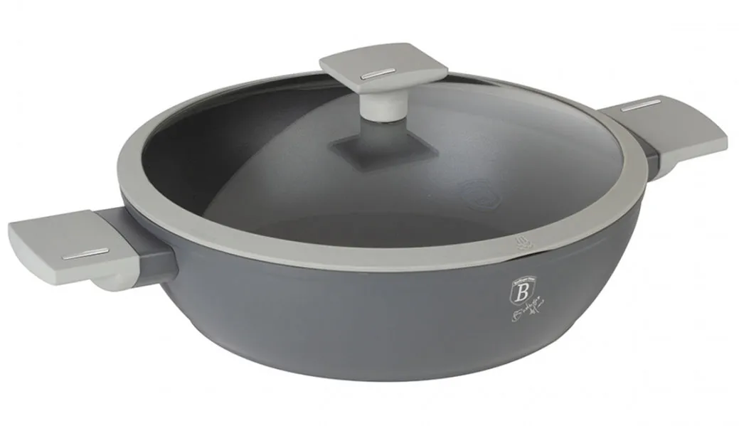 Niski tytanowy garnek na każdą kuchnię 3,8L L5-Z14