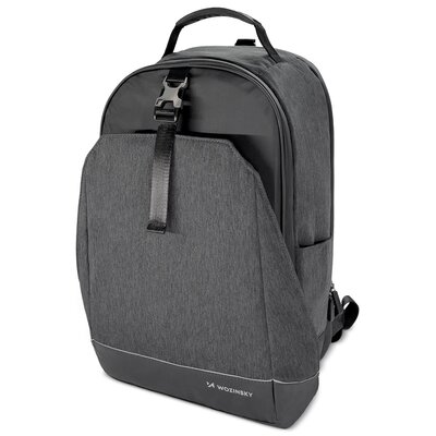 Wozinsky Wozinsky torba rowerowa na bagażnik plecak rowerowy ze stelażem 2w1 40l czarny (WBB33BK) WBB33BK