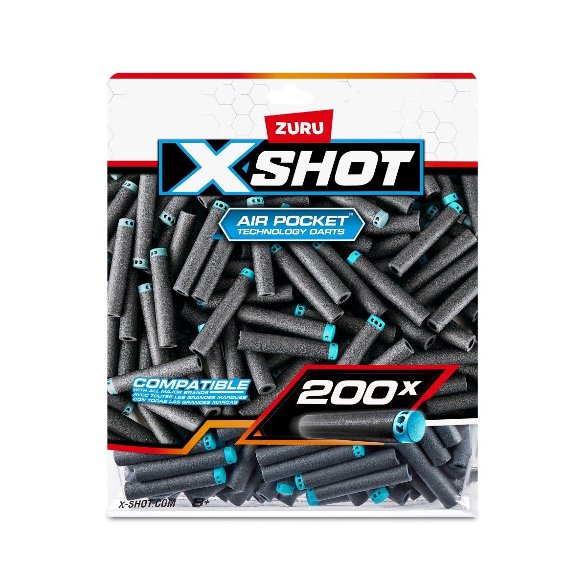 X SHOT  Excel STRZALKI 2 00 SZTUK FOLIOPAK