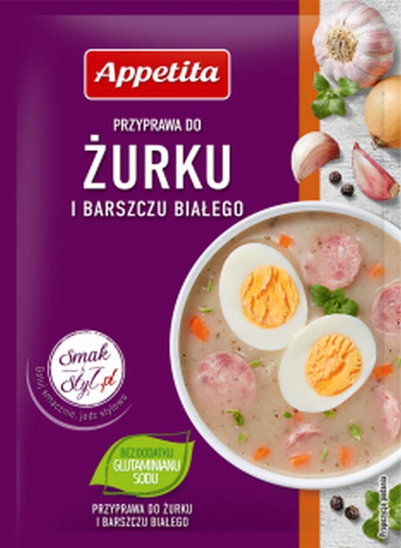 Appetita Przyprawa do żurku i barszczu białego 20 g