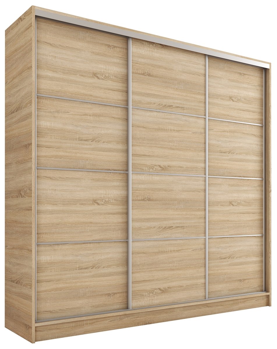 Szafa przesuwna 180 cm TOP MAX dąb sonoma