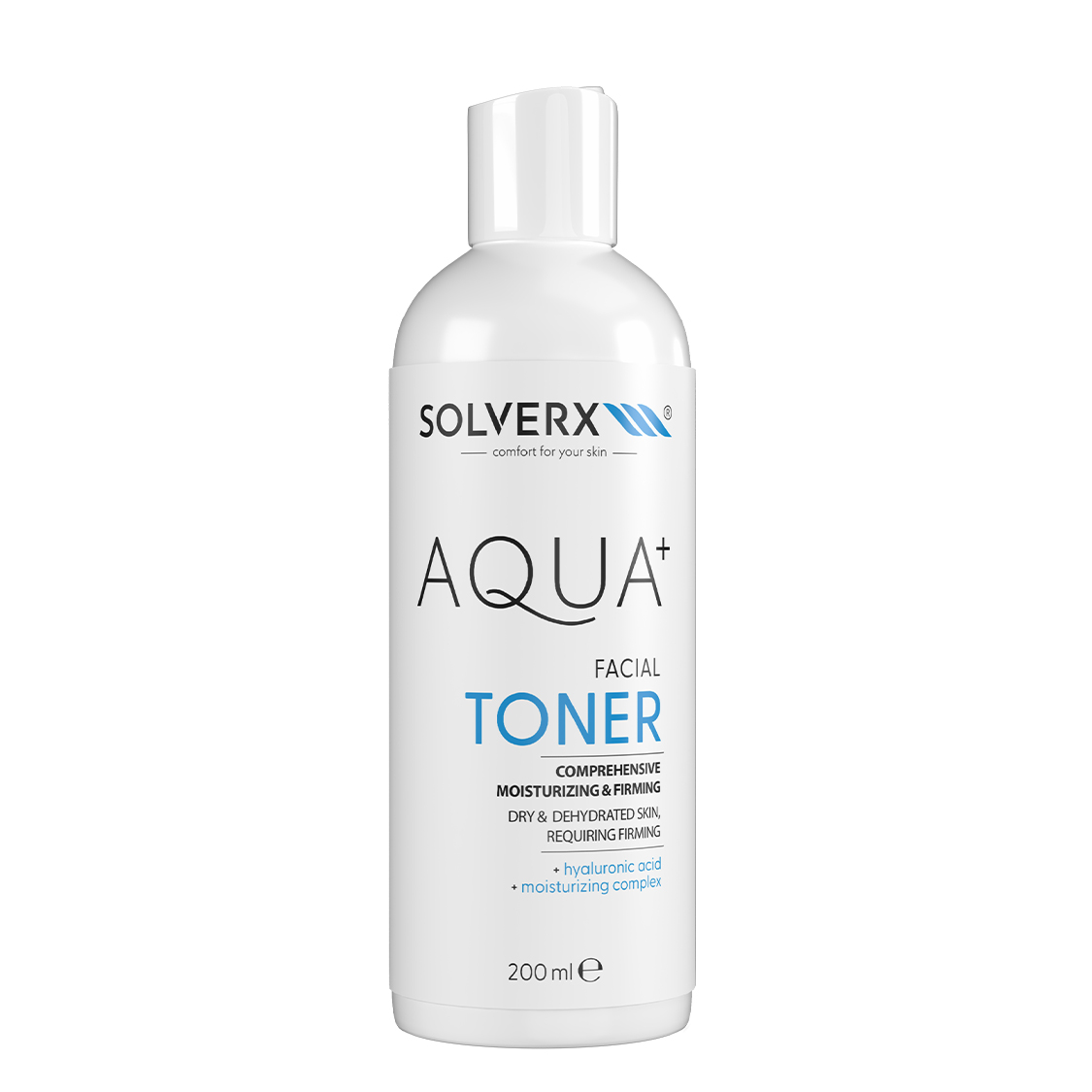 Solverx Aqua+ - Tonik do twarzy 200ml (wyłączność)