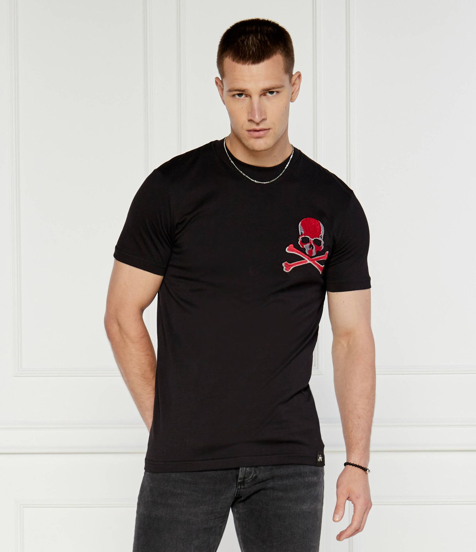 Philipp Plein T-shirt Skull&Bones Regular Fit