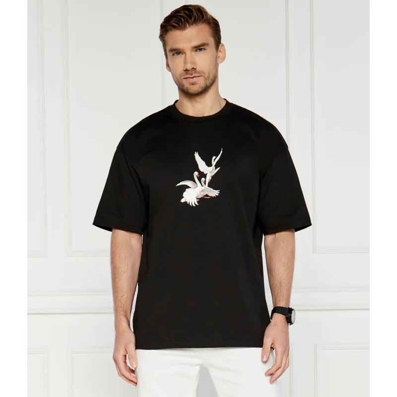 HUGO T-shirt Asil HUGO X LES BENJAMINS | Relaxed fit