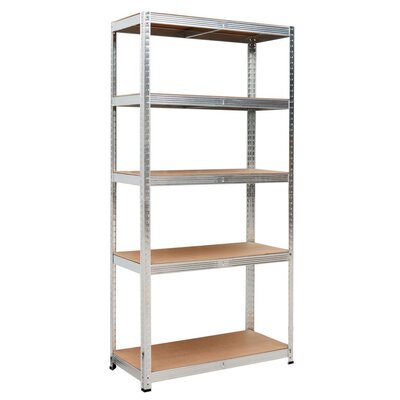 Regał magazynowy 5 poziomów 180x90x40 - nośność 875 kg 5902340315897  Goc