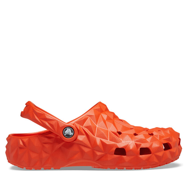 Klapki Crocs Classic Geometric Clog 209563 Czerwony