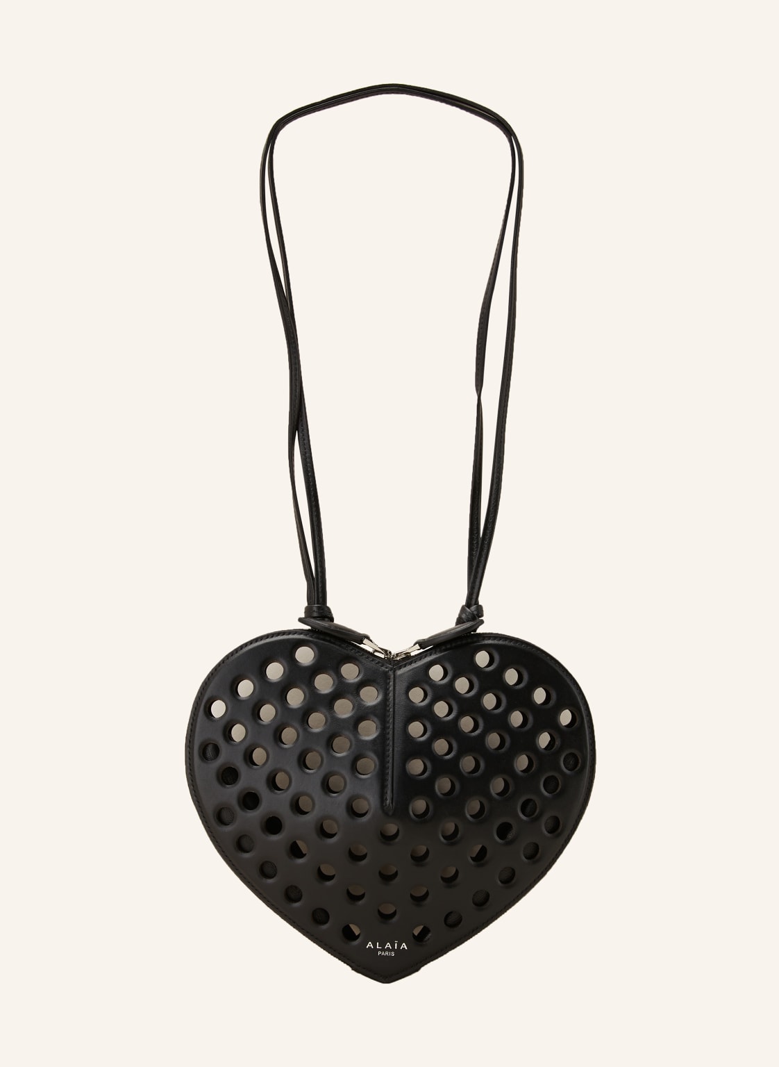 Alaïa Torba Na Ramię Le Coeur schwarz