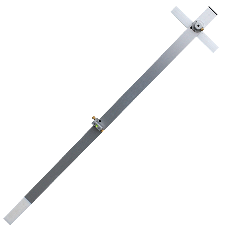 Łata do pomiarów osi torów i JEDNEJ krawędzi toru kolejowego