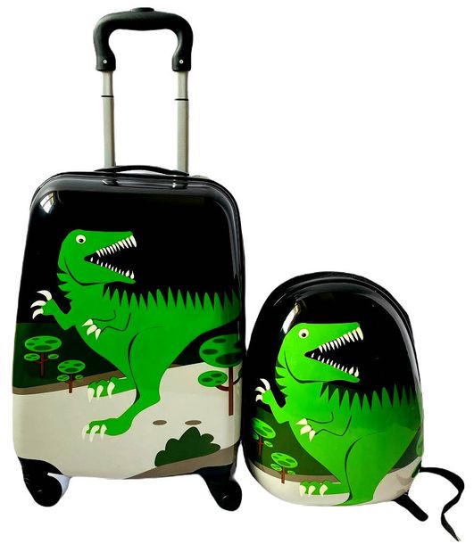 Dinozaur Walizka Dzieci Kabinowa Bagaż Plecak