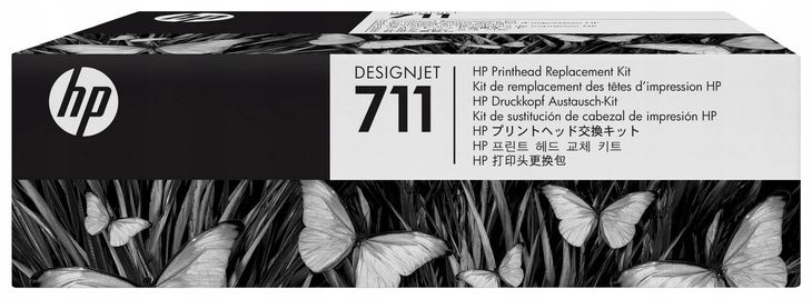 HP Inc. HP Inc Zestaw zamiennej głowicy drukującej 711 C1Q10A ERHPDP310200047