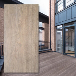 Gres tarasowy 20mm drewnopodobny Monreal Brown 120x40x2 cm