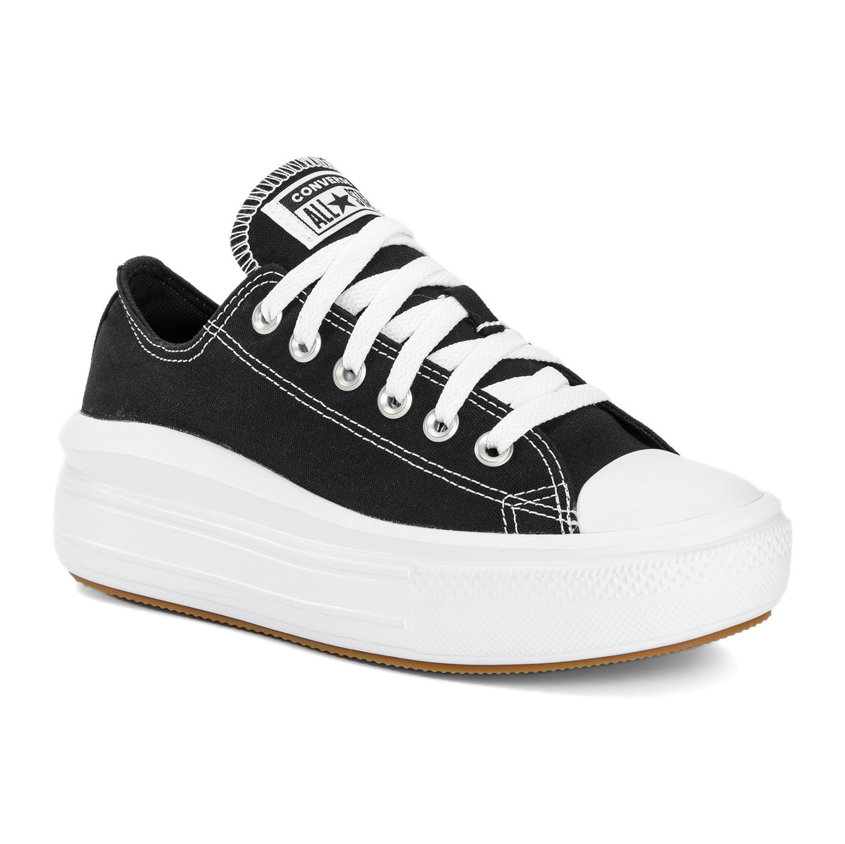 Trampki damskie Converse Chuck Taylor All Star Move Canvas Platform Ox black/white/white 37 EU
