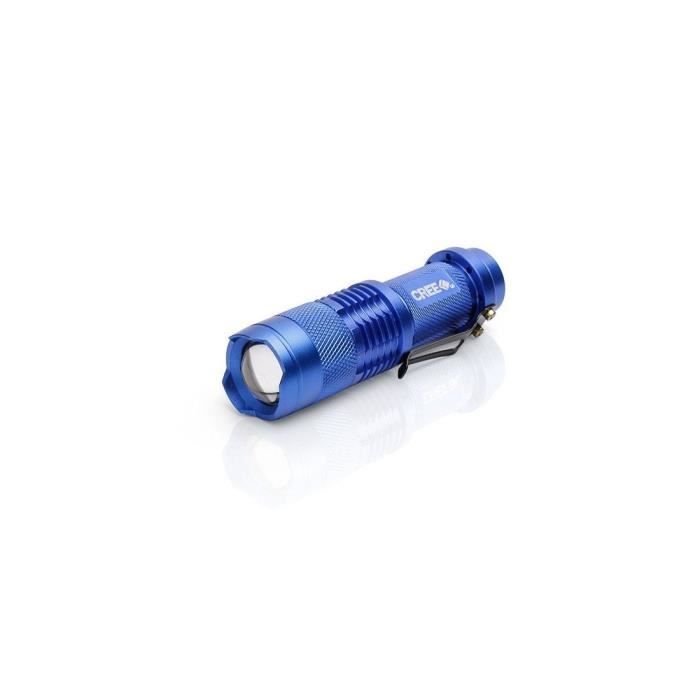 Latarka LED CREE Ultrafire - niebieska