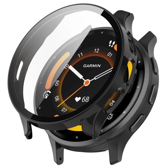 Etui + szkło 2W1 do Garmin VENU 3S czarne
