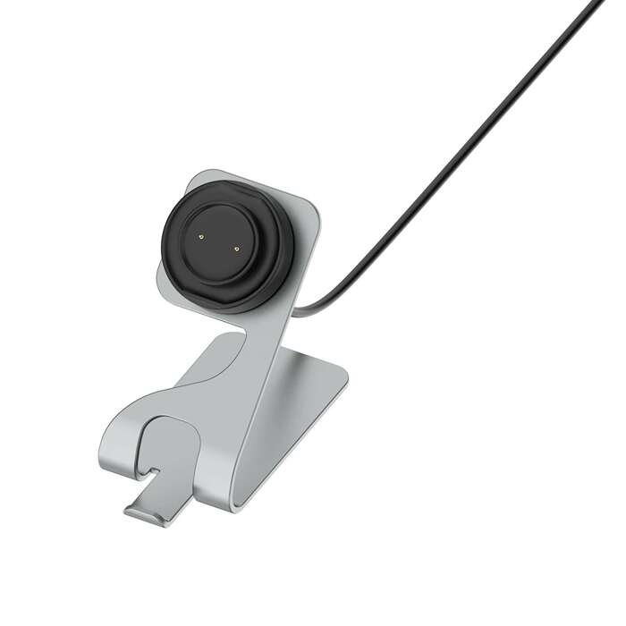 podstawka z ładowarką do Xiaomi Amazfit GTS 2 / 2E / 2 MINI / GTR 2 / 2E / T-REX PRO czarna