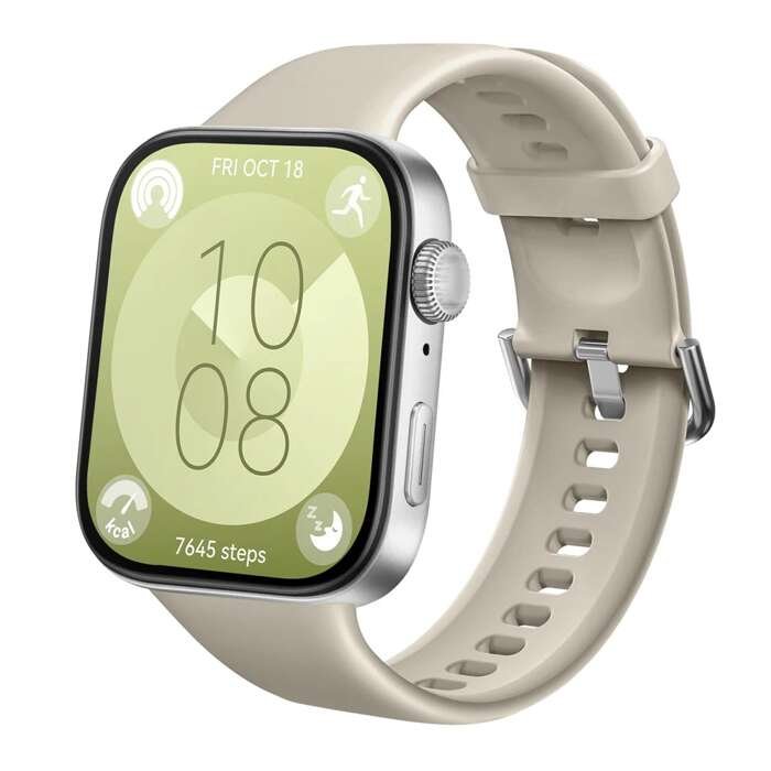 opaska pasek bransoleta SMOOTHBAND Huawei Watch FIT 3 beżowa