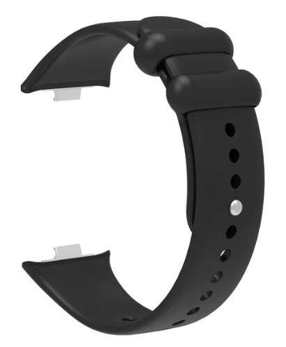Zamienna silikonowa opaska pasek do Xiaomi Mi BAND 8 PRO / Redmi Watch 4 czarna