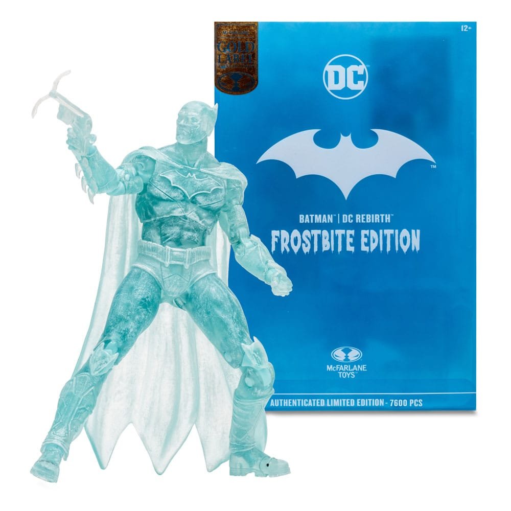 Figurka DC Multiverse (DC Rebirth) - Batman Frostbite Edition (Gold Label)