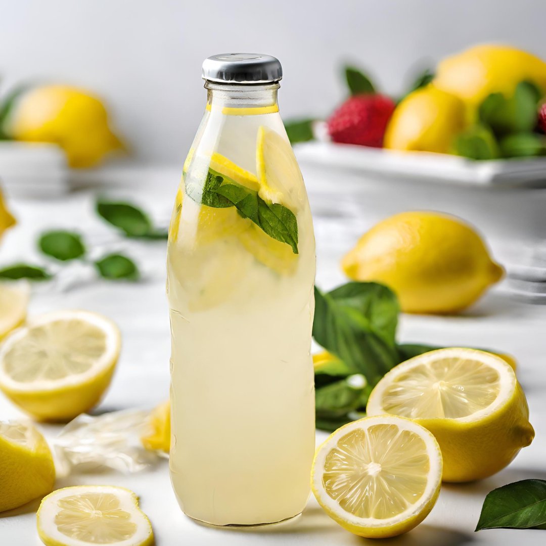 Włoska lekko gazowana lemoniada z miętą - 500 ml