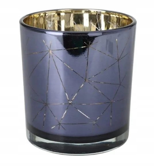 Świecznik szklany na tealight 7x8cm