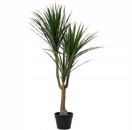 Dracena roślina ozdobna sztuczna w doniczce 120 cm