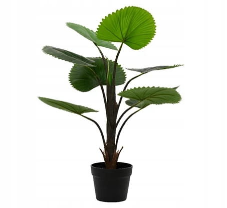 Sztuczna roślina palma w doniczce ozdobna 75 cm