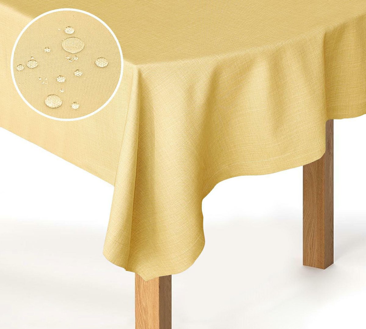 Obrus plamoodporny 150x250 miodowy Polski Greno
