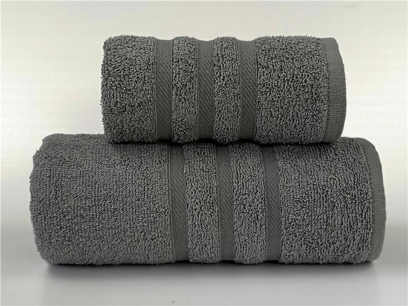 Ręcznik Vito 70x140 stalowy 500 g/m2 Frotex