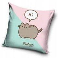 PUSHEEN hi kot poduszka dekoracyjna jasiek dwustronna 40x40 cm