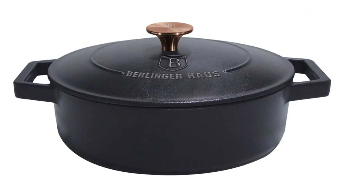 Żeliwny garnek z pokrywą Z8-D39