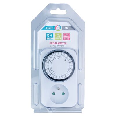 Programator czasowy analogowy 24 h