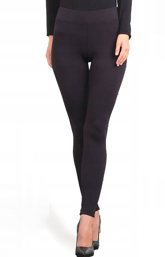Gatta legginsy z przeszyciami plus size Push-up 41792, Kolor czarny, Rozmiar M, Gatta - Primodo.com