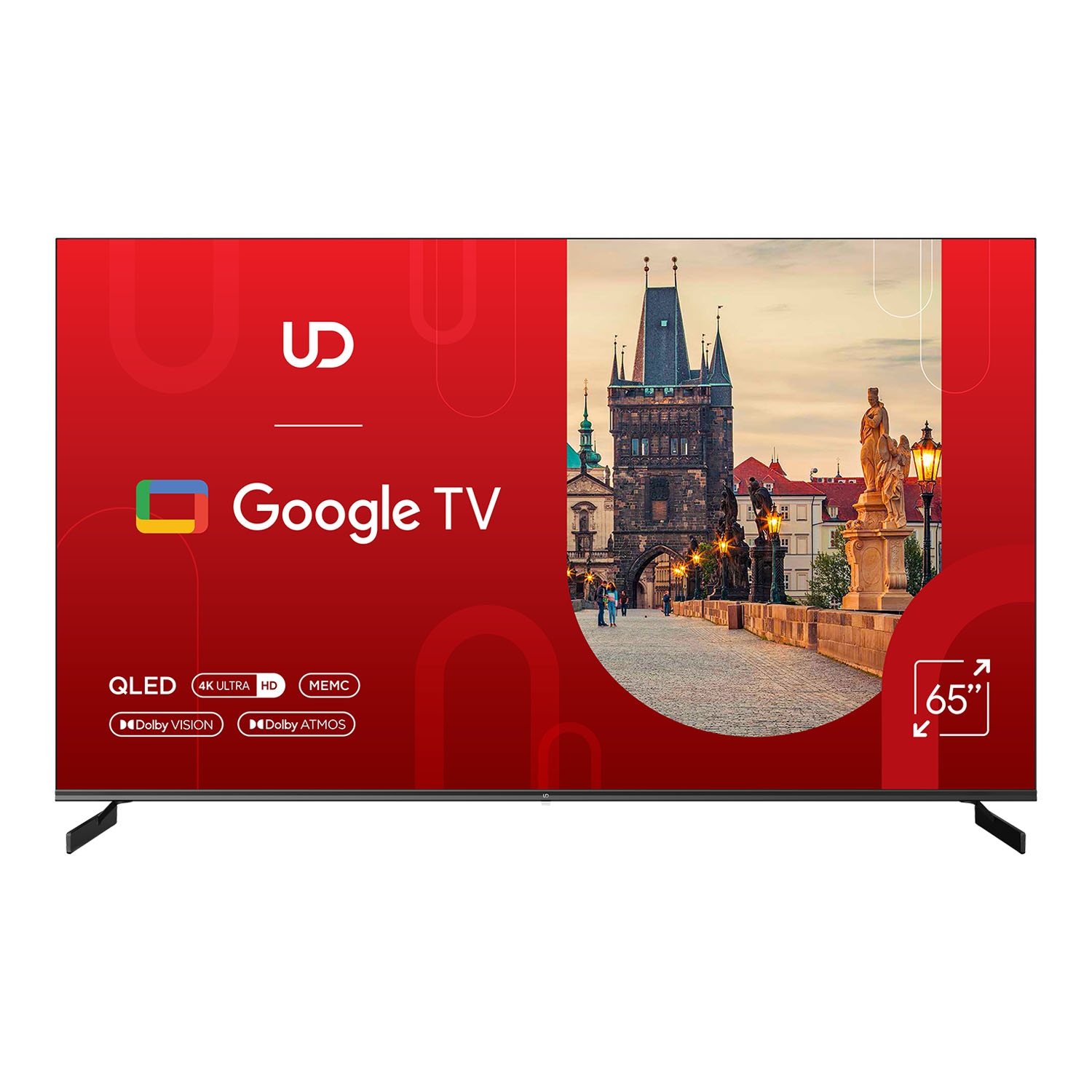 UD 65” 65QGU7210S, 4K Ultra HD, Google TV, QLED
