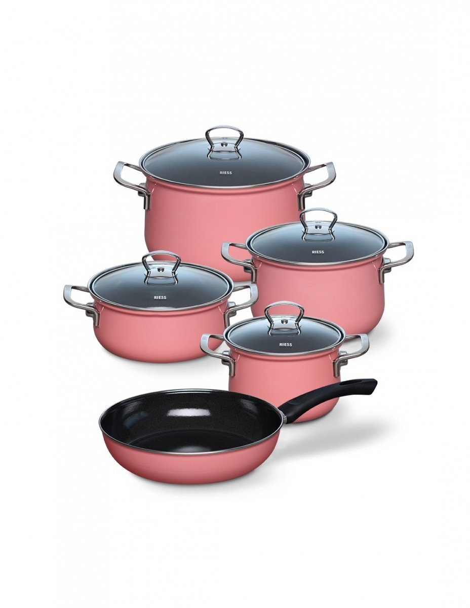 Riess- Zestaw garnków 5cz. Pink