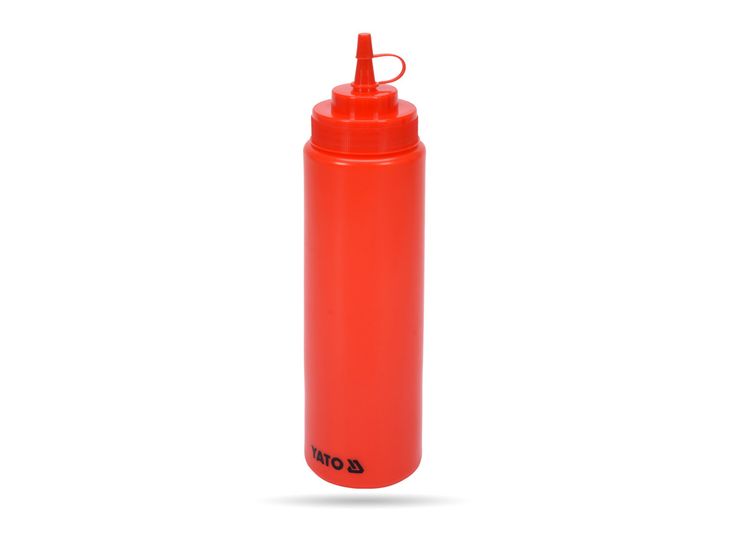 Butelka do sosów 700 ml czerwony | Yato