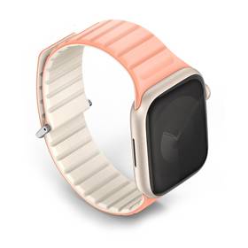 Pasek wymienny Uniq Revix Evo Reversible Magnetic na Apple Watch 38/40/41mm (UNIQ-41MM-REVECPNKIVY) Różowy /Beżowy