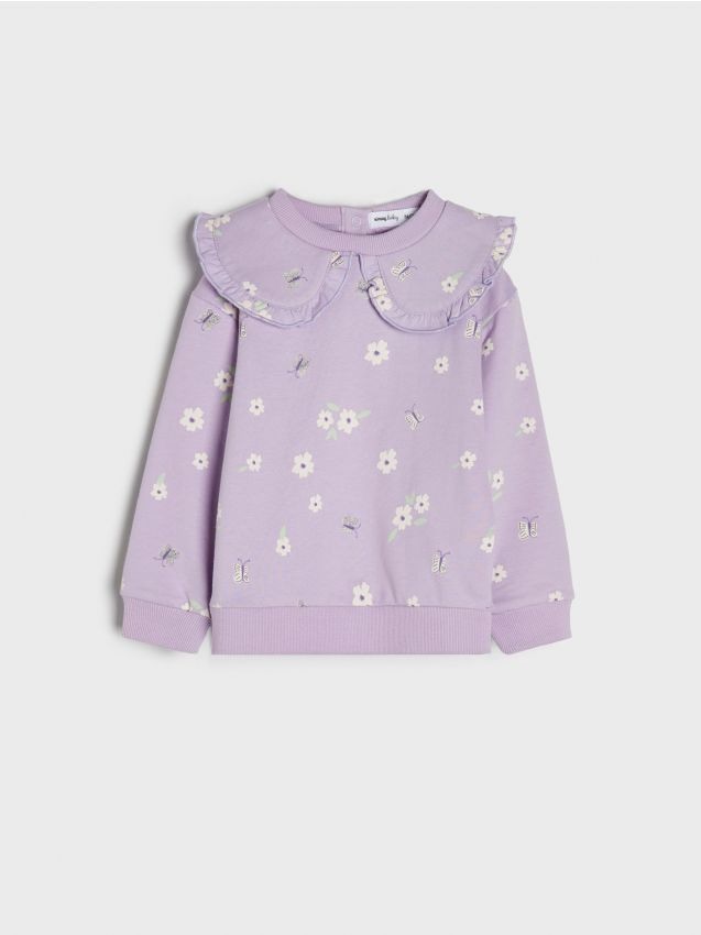 Sinsay - Bluza - fioletowy
