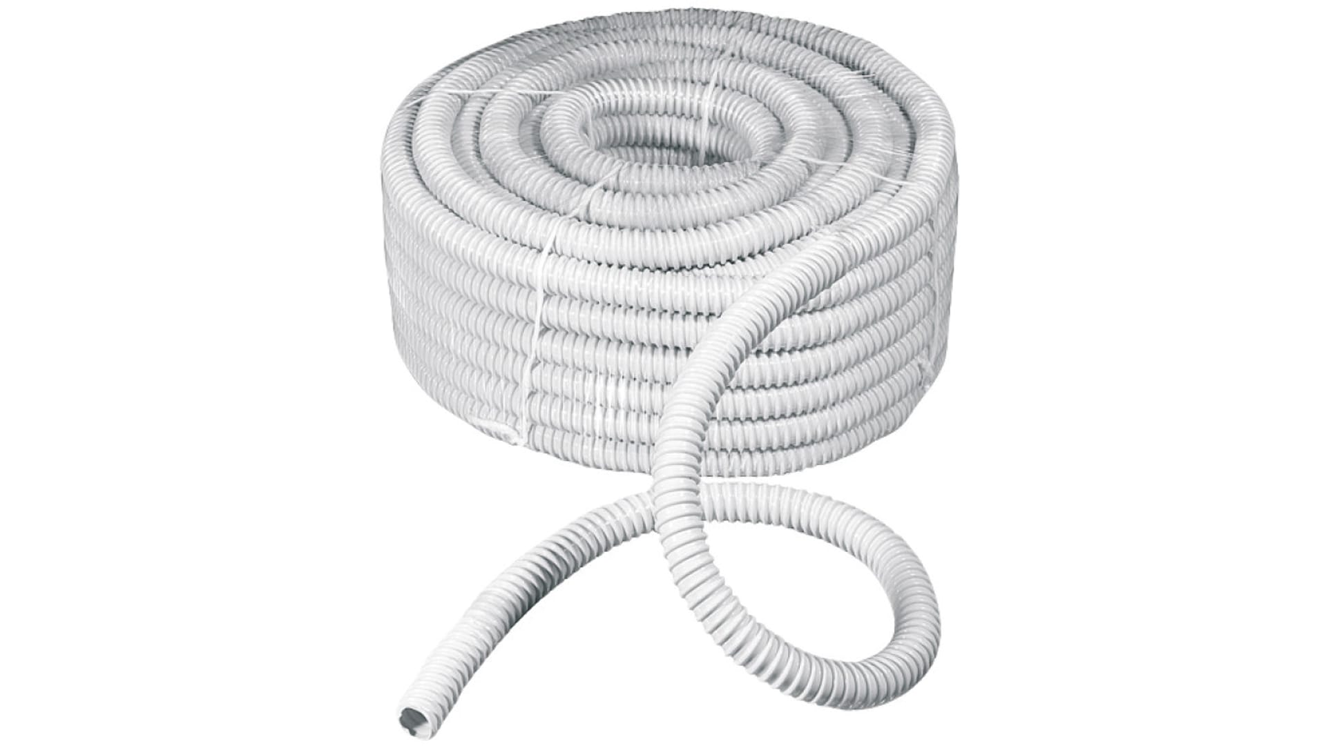 elettrocanali Rura spiralna wysokoelastyczna szara PVC fi35 ECGFE35 /30m/