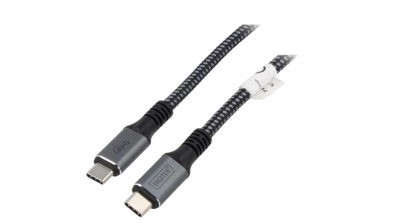 Kabel Power Delivery (PD),USB 4.0 USB C wtyk z obu stron DB-300443-010-S