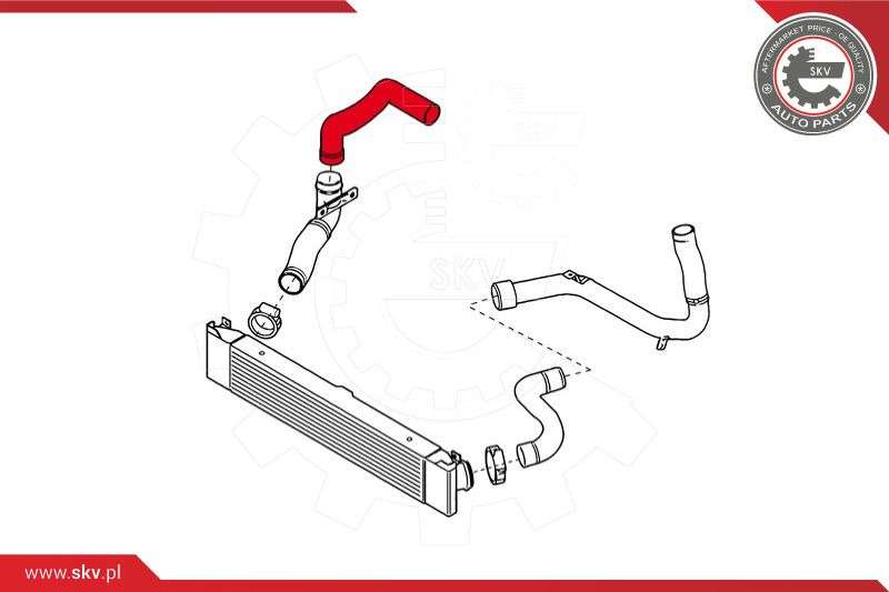 PRZEWÓD TURBINY 24SKV906 / # 820 CITROEN JUMPER FIAT DUCATO