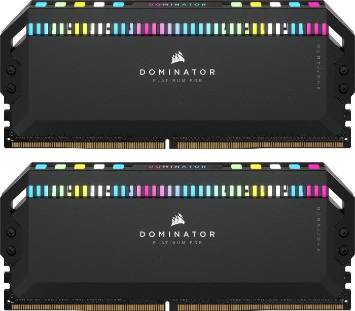 Pamięć Corsair Dominator Platinum RGB, DDR5, 64 GB, 6600MHz, CL32 CMT64GX5M2B6600C32