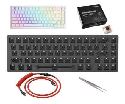 Glorious GMMK 2 RGB Compact 65% Gateron Brown KIT GLO-GMMK2-65-RGB-B+GAT-BROWN+G-104-AURA+GLO-C