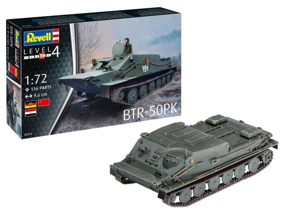 Czołg transportowy BTR-50PK - Revell