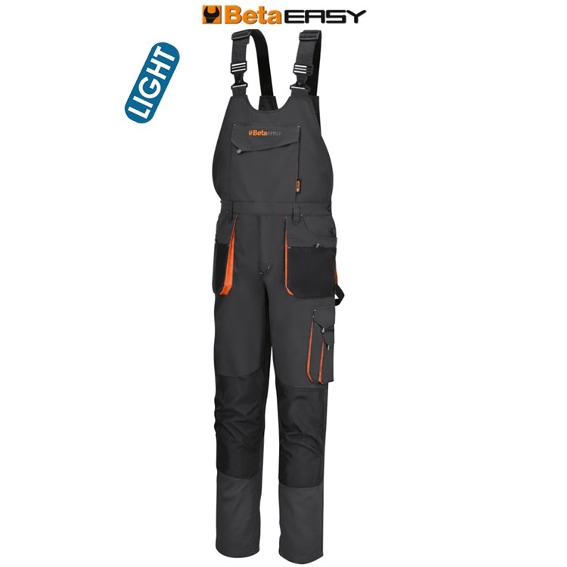 Spodnie robocze 7863G na szelkach Easy Light, roz. L Beta WW Easy