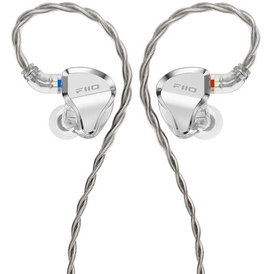 FiiO JH5 - Hybrydowe IEM 1x DD 4x BA - silver