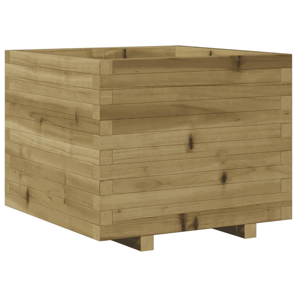 vidaXL Donica ogrodowa, 60x60x49,5 cm, impregnowane drewno sosnowe