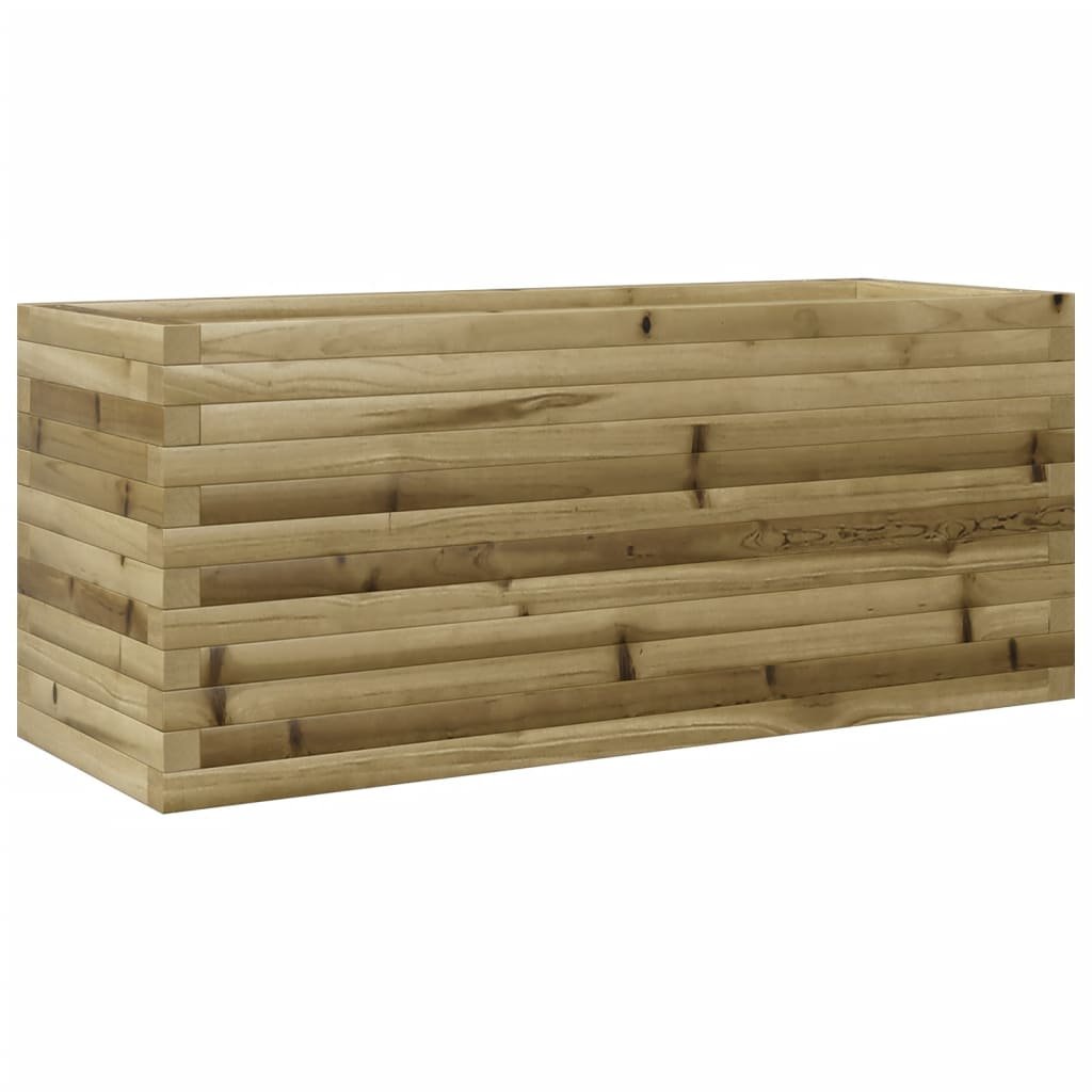 vidaXL Donica ogrodowa, 110x40x45,5 cm, impregnowane drewno sosnowe
